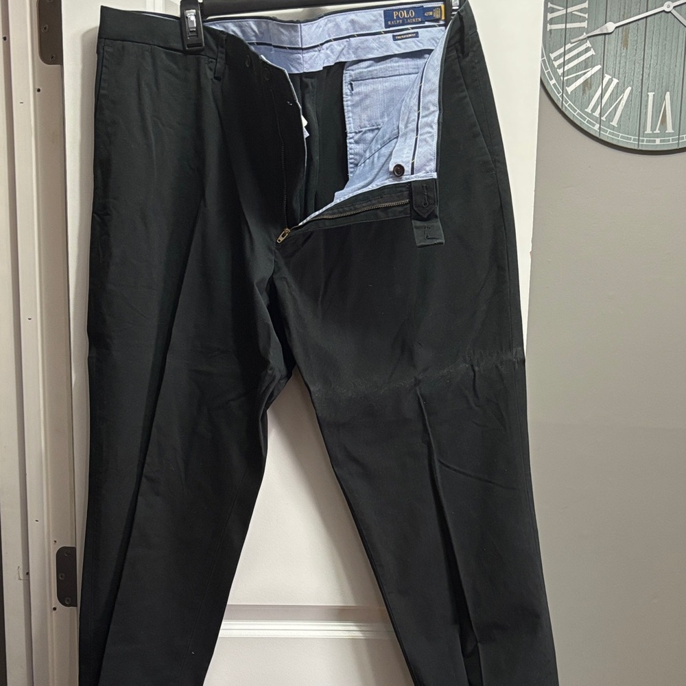 Polo by Ralph Lauren Men's Black Dress Pants